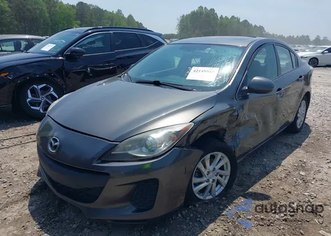 2012 Mazda Mazda3 I Grand Touring из США, поврежденный, VIN JM1BL1W75C1669809